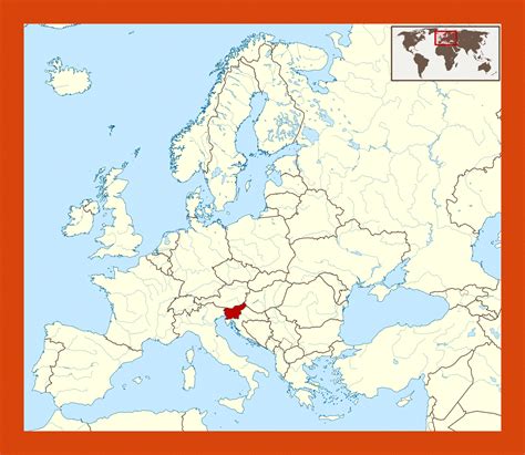 where is slovenia in europe.